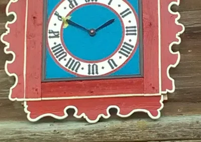 Restauration alter Uhr